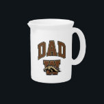 Western Michigan University Dad Beverage Pitcher<br><div class="desc">Check out these new Western Michigan University designs! Show off your WMU Bronco pride with these new Western Michigan products. These make perfect gifts for the Broncos student, alumni, family, friend or fan in your life. All of these Zazzle products are customizable with your name, class year, or club. Go...</div>