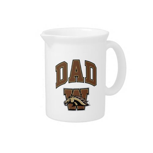 Western Michigan University Dad Beverage Pitcher