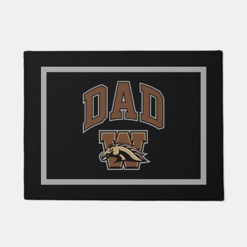 Western Michigan University Dad Doormat