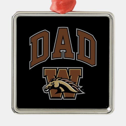Western Michigan University Dad Metal Ornament