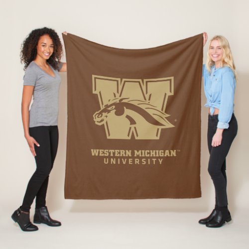 Western Michigan University Fleece Blanket