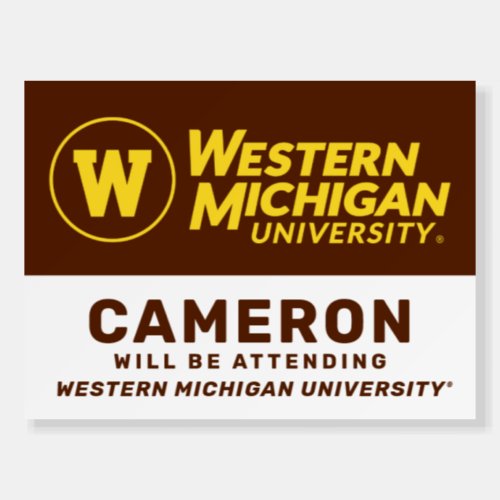 Western Michigan University Foam Board