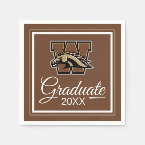 Western Michigan University  Graduation Napkins