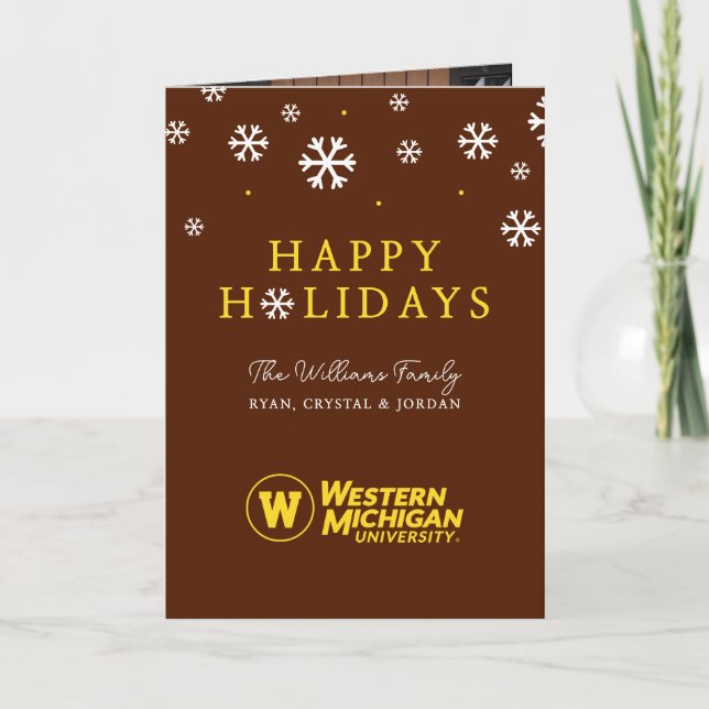 Western Michigan University Holiday Card (Front)