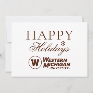 Western Michigan University Holiday Card