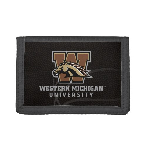 Western Michigan University Houston Basketball Trifold Wallet