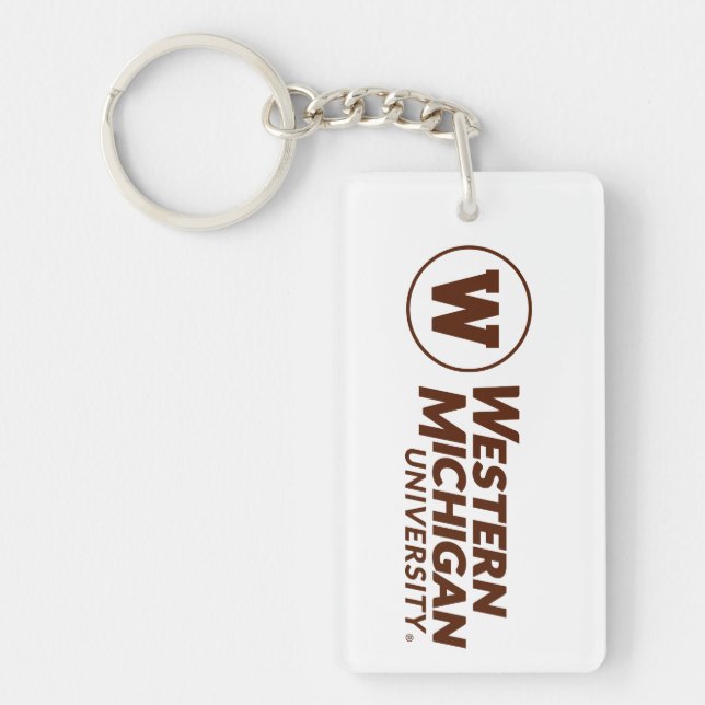 Western Michigan University Keychain (Front)