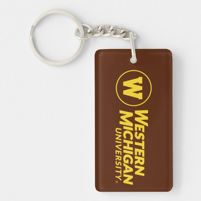 Western Michigan University Keychain (Front)