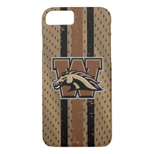 Western Michigan University Logo Jersey iPhone 87 Case