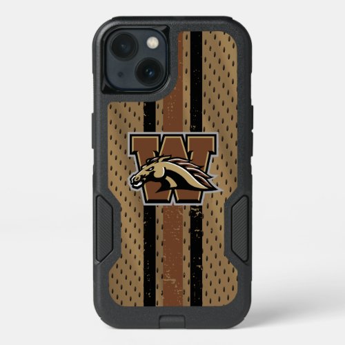 Western Michigan University Logo Jersey iPhone 13 Case