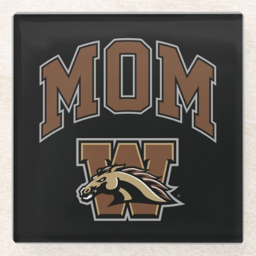 Western Michigan University Mom Glass Coaster