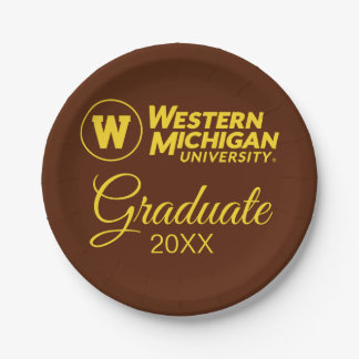Western Michigan University Paper Plates