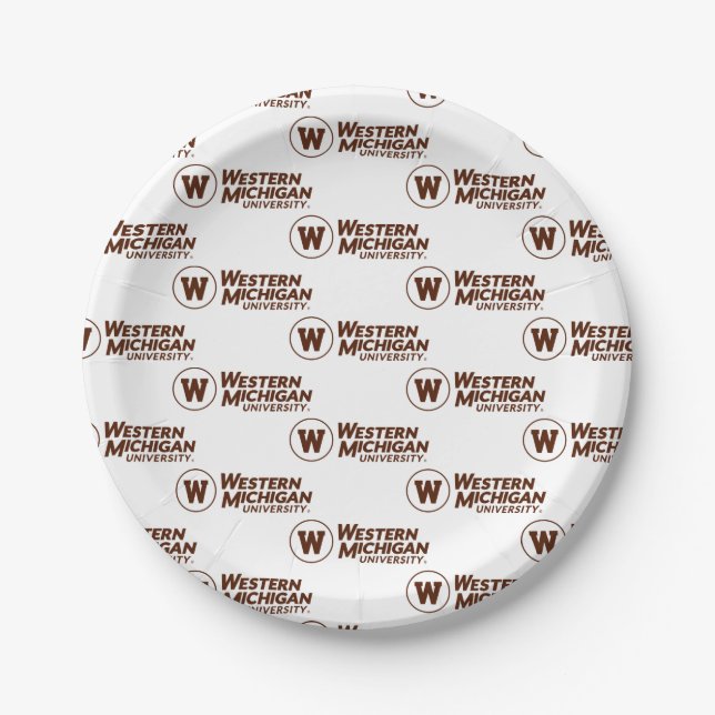 Western Michigan University Paper Plates (Front)