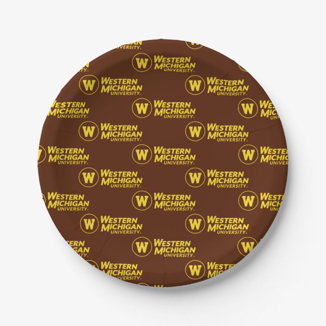 Western Michigan University Paper Plates (Front)
