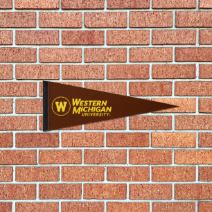 Western Michigan University Pennant Flag