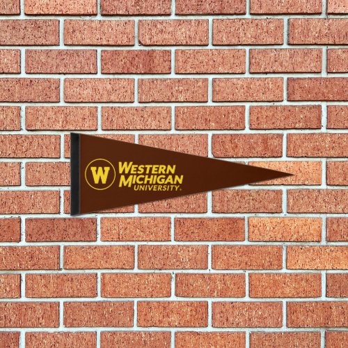 Western Michigan University Pennant Flag