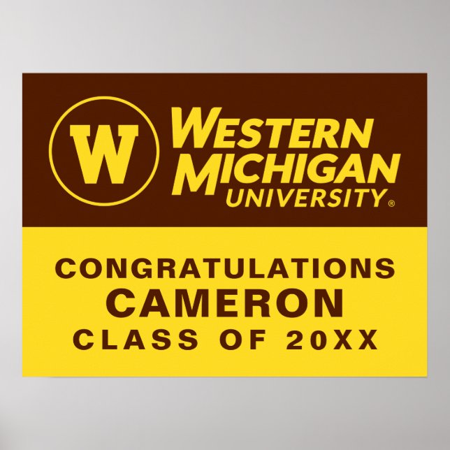 Western Michigan University Poster (Front)
