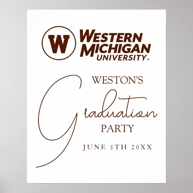 Western Michigan University Poster (Front)
