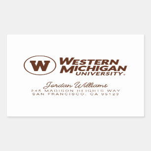 Western Michigan University Rectangular Sticker