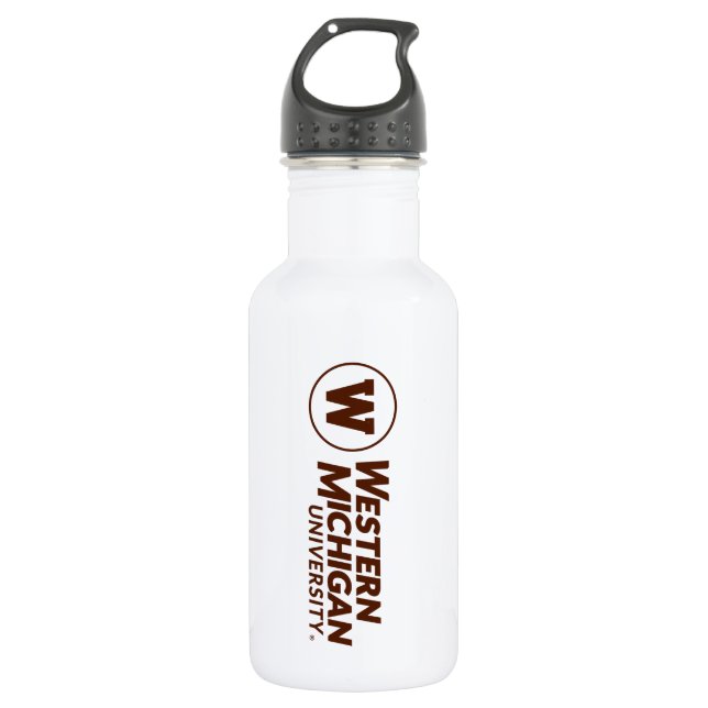 Western Michigan University Stainless Steel Water Bottle (Front)