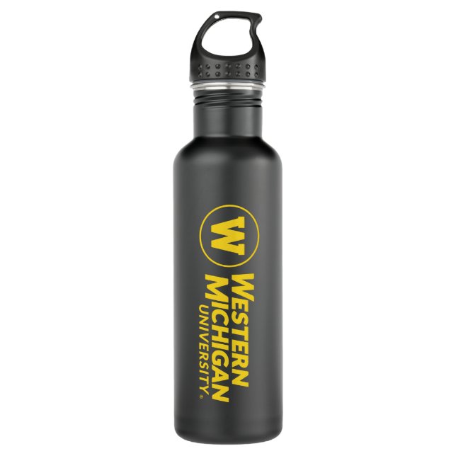 Western Michigan University Stainless Steel Water Bottle (Front)