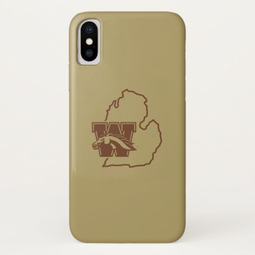 Western Michigan University State Love iPhone X Case