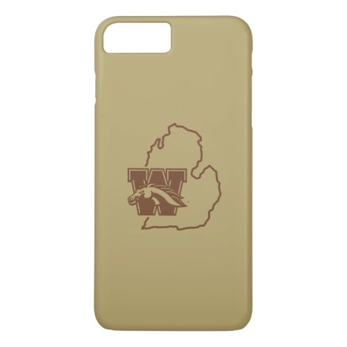 Western Michigan University State Love iPhone 8 Plus7 Plus Case