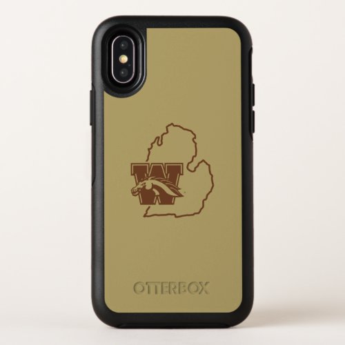 Western Michigan University State Love OtterBox Symmetry iPhone X Case