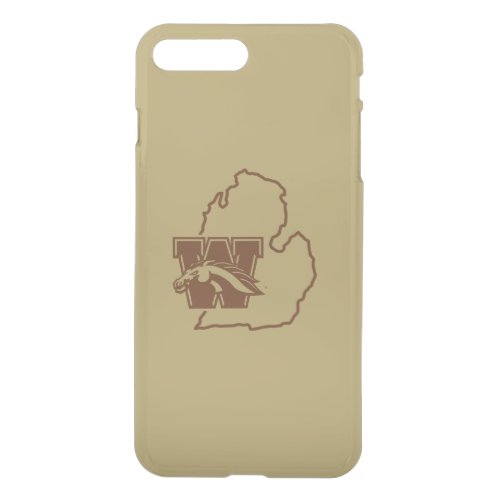 Western Michigan University State Love iPhone 8 Plus7 Plus Case