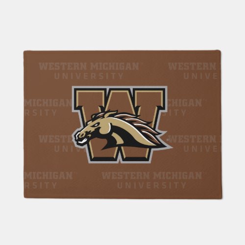 Western Michigan University Watermark Doormat