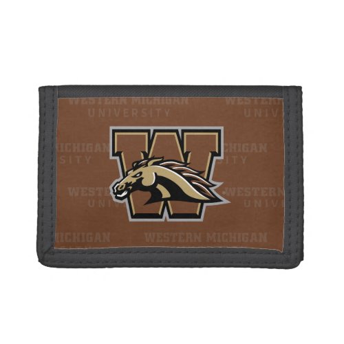 Western Michigan University Watermark Trifold Wallet