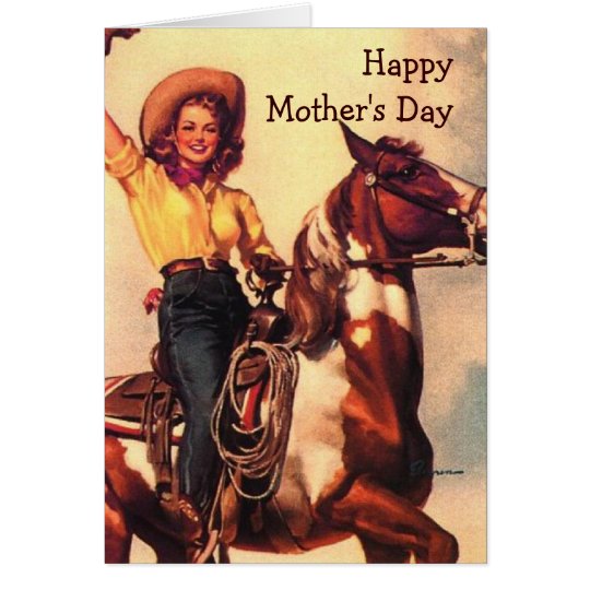 Western Mom Card Zazzle