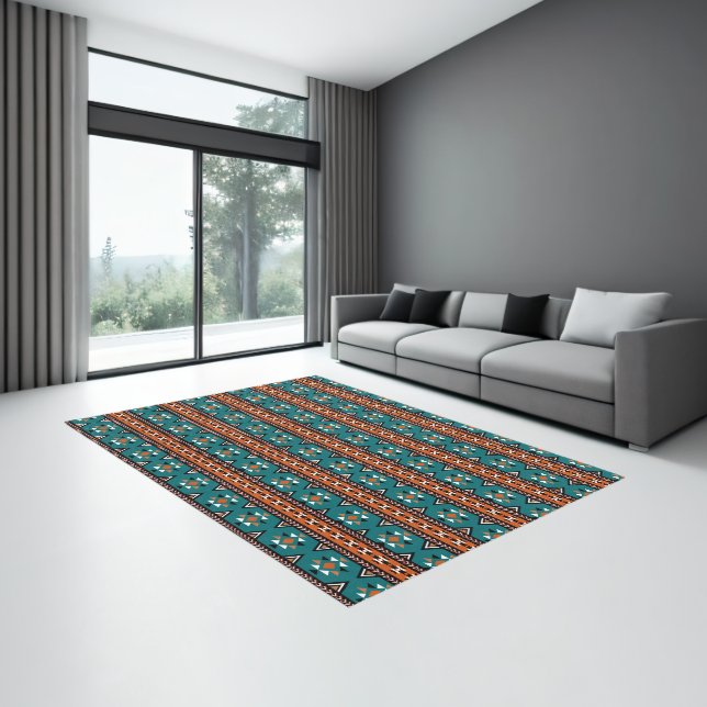 Western Motif Rug (Insitu (Indoor 3))