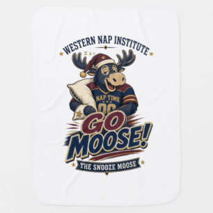 Western Nap Institute, Go Moose Baby Blanket