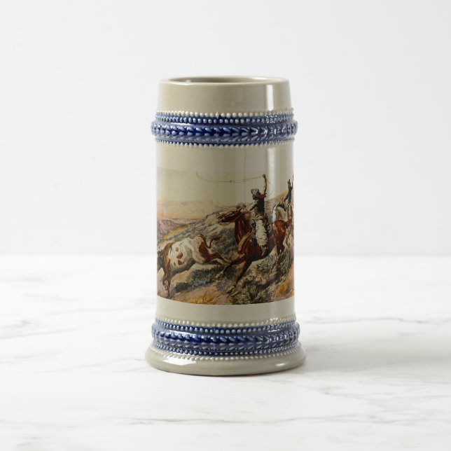 Western Nostalgia Beer Stein (Center)