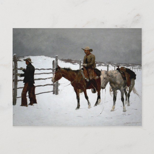 Western Nostalgia Postcard (Front)