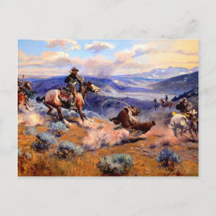 Western Nostalgia Postcard