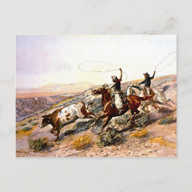 Western Nostalgia Postcard (Front)