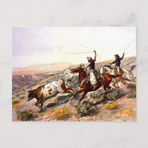 Western Nostalgia Postcard