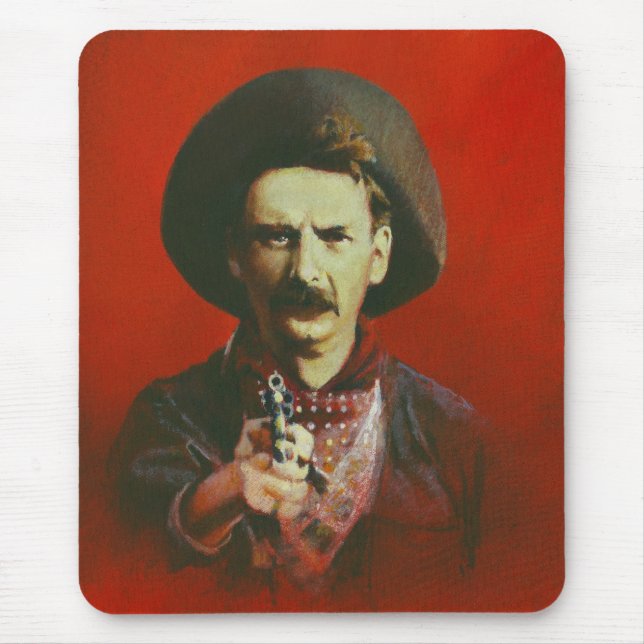 Western Outlaw Mouse Pad (Front)