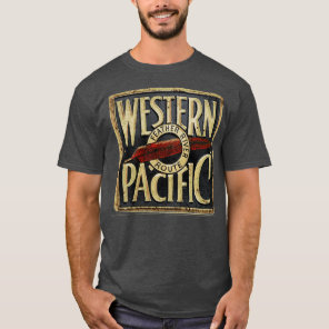 Western Pacific Feather River Route Railroad T-Shirt