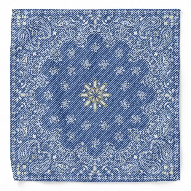 Western Paisley Bandana (Front)