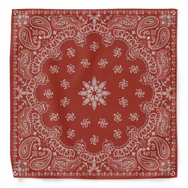 Western Paisley Bandana (Front)