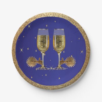 Western Party Champagne And Spurs Paper Plates by RODEODAYS at Zazzle