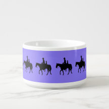 Western Periwinkle - Horseback Silhouettes
