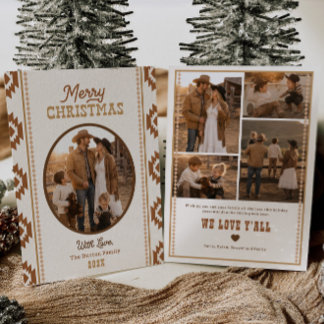 Western Photo Christmas Card | Printed or Digital