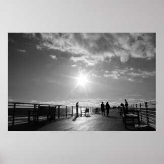 Western Pier Angle Poster
