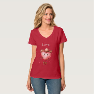 Western Pink Balloons Horse T-Shirt