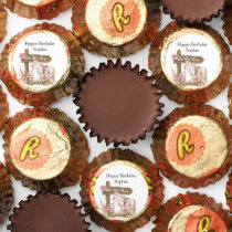 Western Pink Cowgirl Wild West Horse Birthday Reese's Peanut Butter Cups