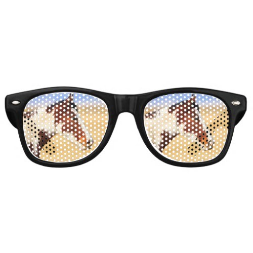 Western Pinto Mustang Retro Sunglasses